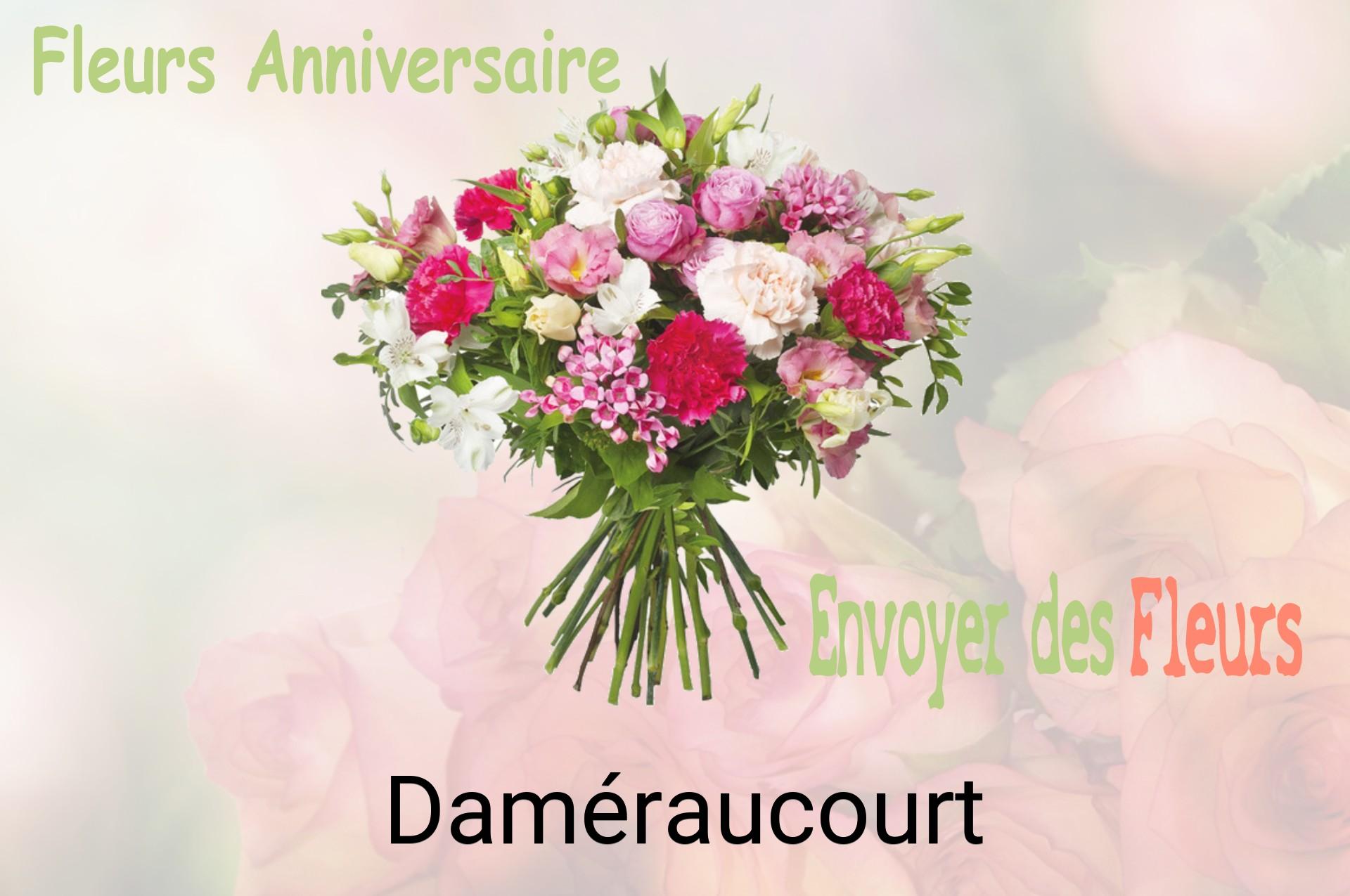 Bouquet de fleurs d’anniversaire livré à Daméraucourt